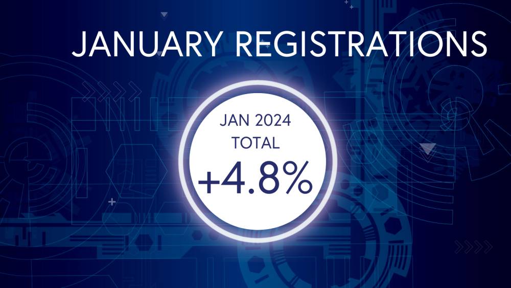 January L-Category (Scooters, Motorcycles & other light 3- & 4-wheel vehicles) Registration Statistics