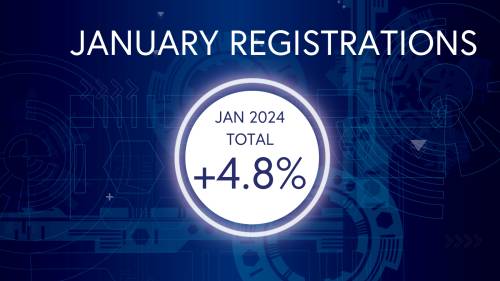 January L-Category (Scooters, Motorcycles & other light 3- & 4-wheel vehicles) Registration Statistics