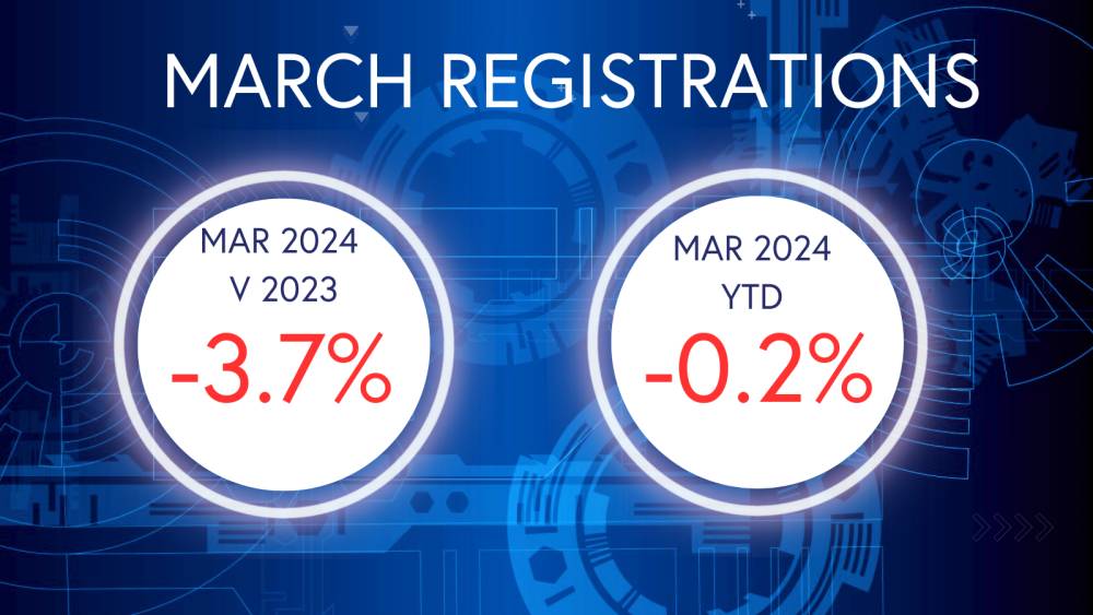 March L-Category (Scooters, Motorcycles & other light 3 and 4-wheel vehicles) Registration Statistics